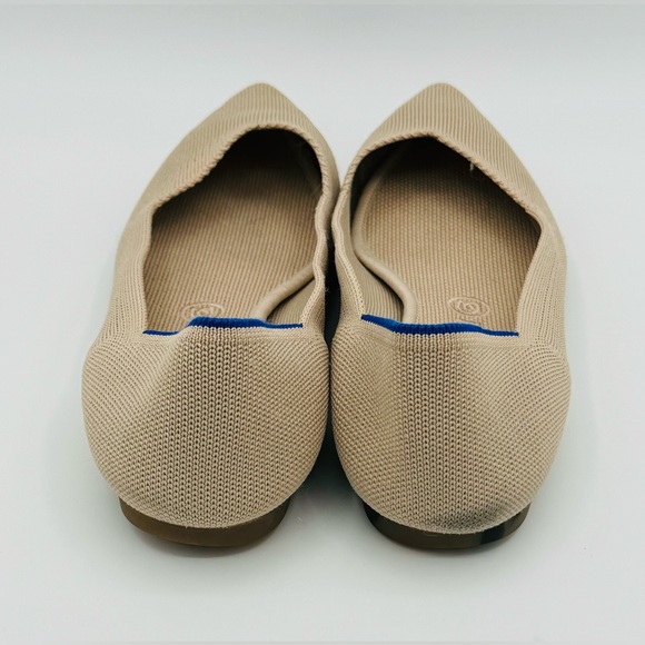 Rothy’s tan ballet pointed toe 9.5 - Picture 3 of 8
